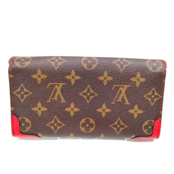 Louis Vuitton Monogram Portefeuille Sarah Retiro Long Wallet - Picture 4 of 12
